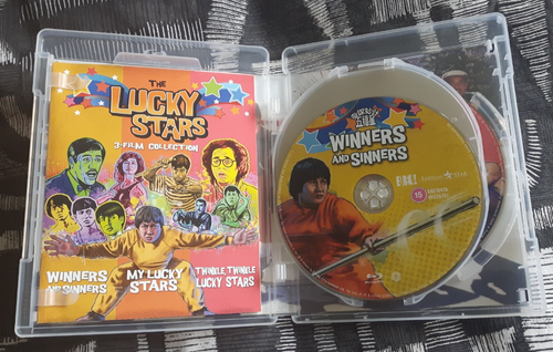 Jackie Chan, Sammo Hung - Lucky Stars 3 Film Blu-Ray (Slip & Booklet) Eureka - Foto 5 di 6