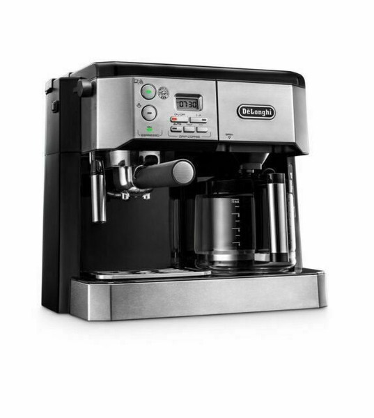 De'Longhi BCO430 Combination Espresso and Coffee Machine Black/Silver