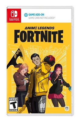 Fortnite Anime Legends Pack Nintendo Switch - Game Add On No NEW 2