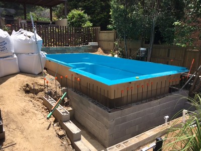 Franks Fibreglass Pools Swimming Pools Kit Pools x infinity  edge