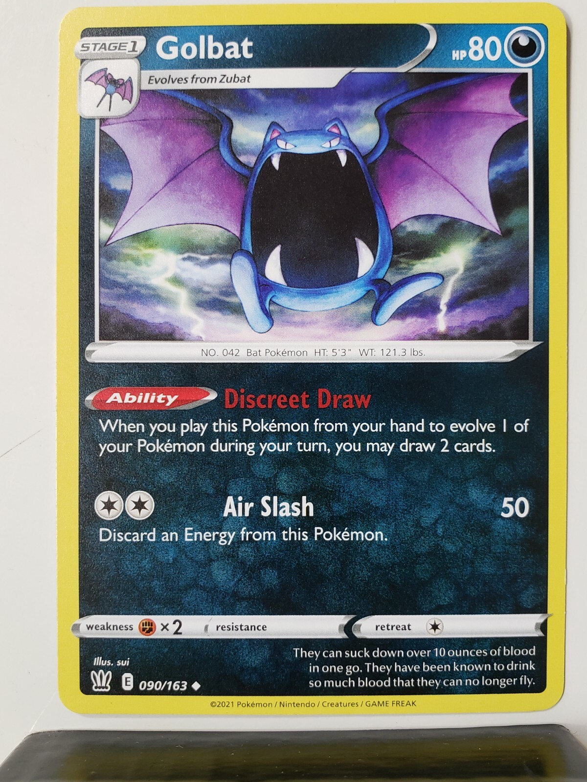 Golbat Pokemon Card Printable Cards