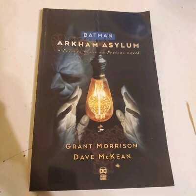 Batman Arkham Asylum New Edition TPB Grant Morrison DC Dave McKean