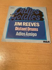 7 JIM REEVES * Distant Drums / Adios Amigo (M...