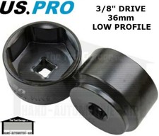 US PRO Tools Single 3/8" dr 36mm Low Profile Oil Filter Socket NEW 3456