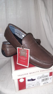 Herrenschuhe  Gr 43 CATESBY England Leder neue 