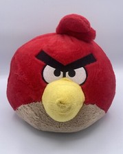 Angry Birds Red Bird Plush 2010 Commonwealth Toys Rovio Doll