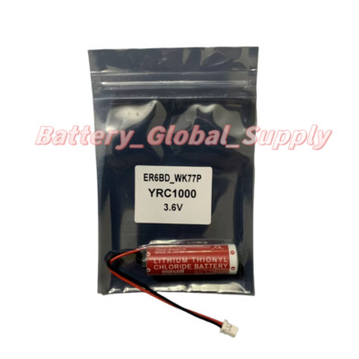 ER6BD_WK77P Yaskawa YRC1000 Control Cabinet Battery Maxell 3.6V 2000mah 1PCS New