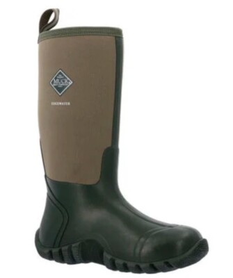 New Men s 13 D Muck Boot Co. EWH333T Edgewater Waterproof Tall Rubber Boots