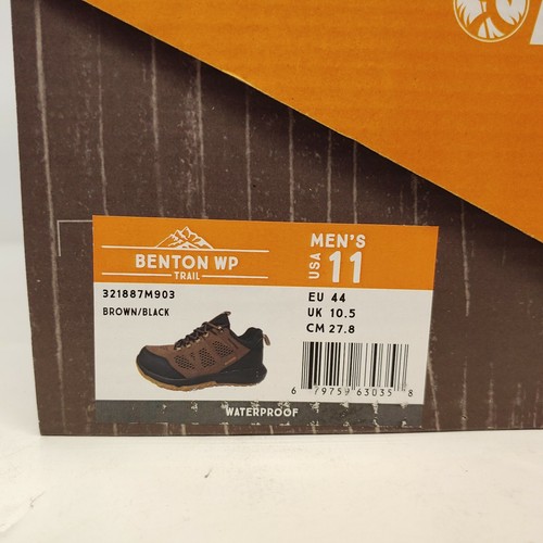 Northside Benton Trail Hiker Low Sneaker Mens Size 11 Brown/Black Waterproof - Picture 9 of 9