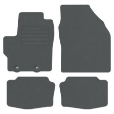 Velours Fußmatten für Toyota GR Yaris ab Bj. 2020 Passform Automatten GRAU STD