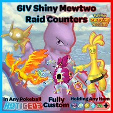 ✨Mewtwo Tera Raid Counters Pokemon Scarlet & Violet 🚀Fast🚀 Shiny 6IV✨