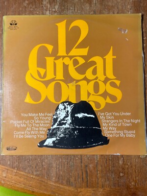 RARE 12 Great Songs (Australia) LP Jazz / Pop EMS-3018 VG