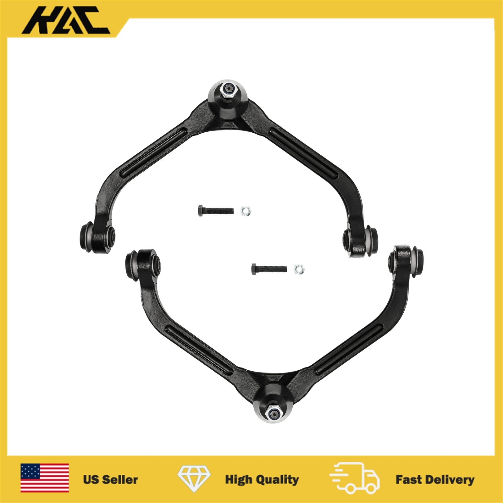 Pair 2 Car Front Upper Control Arm Ball Joint Part for Jeep Liberty 2002 -2007