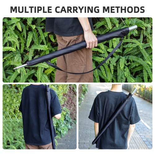 2 Pezzi Copriombrelli Borsa da Appendere Copri Bagnato Reverse Supporti Golf Ombrelli US - Foto 6 di 11