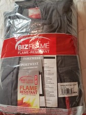 Portwest FR94 Bizflame Fire Flame Resistant Lightweight Coverall Reflective Tape