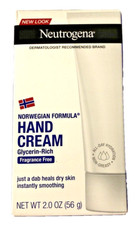 Neutrogena Norwegian Formula Hand Cream Fragrance Free With Glycerin 2 oz New
