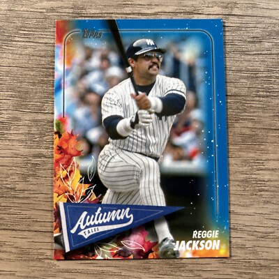 MLB レジー・ジャクソン　カード Reggie Jackson 2024 Topps update auto