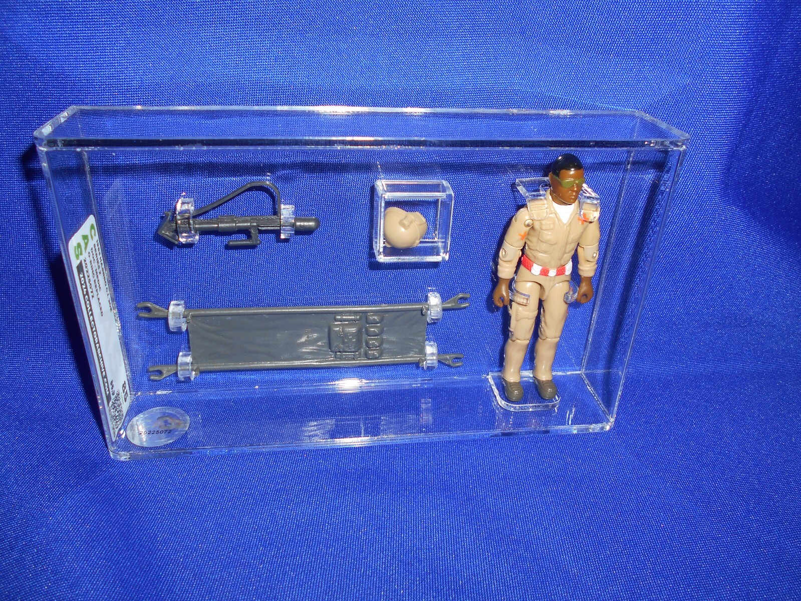 GI JOE ARAH DOC 1983 LOTE CAMILLA SELLADA 100 % CAJA COMPLETA GRADO 86,9 CERTIFICADO DE AUTENTICIDAD