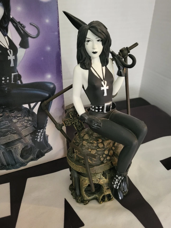 Estatua de porcelana fundida en frío de la muerte cómics DC DIRECT NUEVA SIN USAR, EN CAJA/3000 Foto 2 de 4