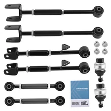 Rear Camber Control Toe Arm Kit Front Ball Joint for 2008-13 Accord 09-13 TL TSX