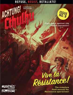 Achtung! Cthulhu 2d20: Vive La Resistance RPG Source Book