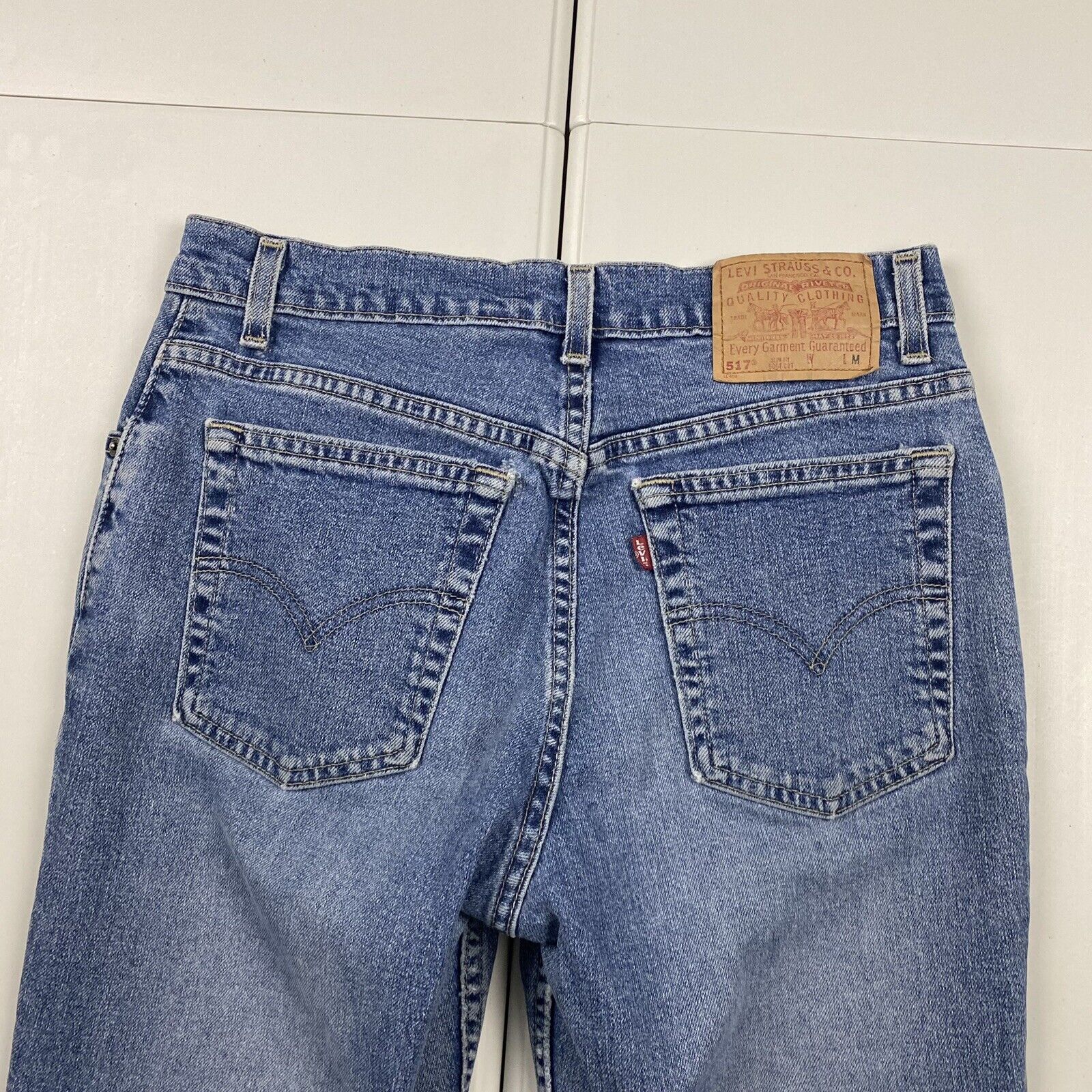 Vintage 90s Levi's 517 Slim Fit Boot Cut Denim Jeans … - Gem