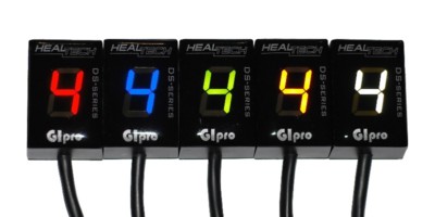 Gipro DS Ganganzeige Plug-n-Play Weiß Kawasaki Z 1000 2007-2008 HEALTECH