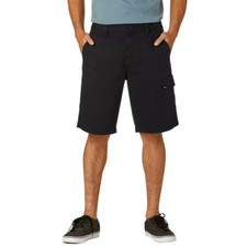 Mens 28 VANS Off The Wall Reverse Out Cargo Shorts Black