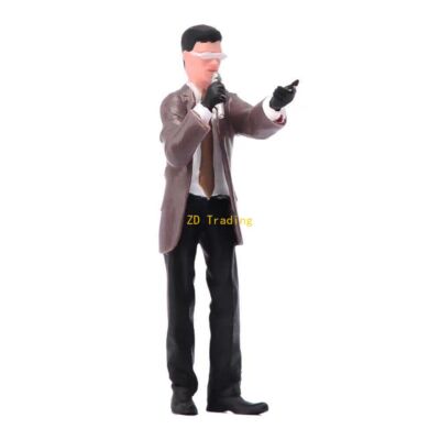ZD 1:64 Painted Figure Model Miniature  Diorama Sand Host Man Kol Anchor Toy