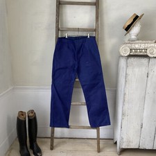 Vintage Antique French Trousers Pants Workwear Work Wear The Textile Trunk