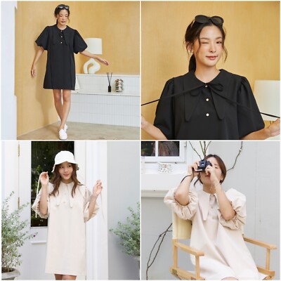 janunstudio - MINI CANELE DRESS 2 Colors - dresses for women casual