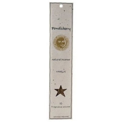 Giftbrit - Bastoncini Di Incenso Alla Vaniglia Francese, 100 Pezzi Con Supporto, Per Aromaterapia E Relax - 4