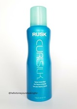 New Rusk Curlsilk Texture Control Blast Spray for Curly Hair Anti Frizz SPF 4oz