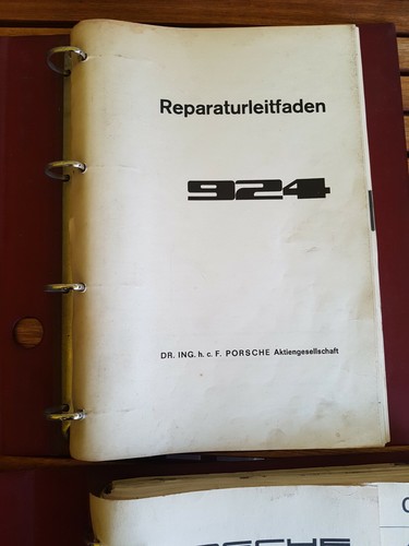 2x Original Porsche 924 Werkstatthandbücher - Bild 4 von 4