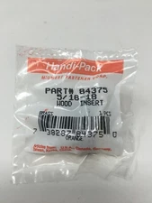 Lot of 5 Brass Wood Insert 5/16-18 Part # 84375 Midwest Fastener Corp NIP