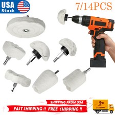 Cotton Metal Aluminum Polishing Wheel Kit for...