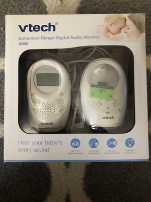 vtech enhanced range digital audio monitor dm1211