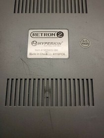 Hyperkin Retron 2 NES SNES 2 in 1 Console with Cables Model# M05932-BK READ!