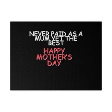 Matte Canvas, Stretched, 0.75"