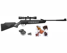 Hatsan 1000S Spring Striker Combo AirRifle with Pellets and Paper Targets Bundle