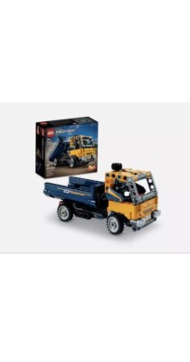 Lego 42147 Technic Dump Truck & Excavator Building Toy Set 2 in 1