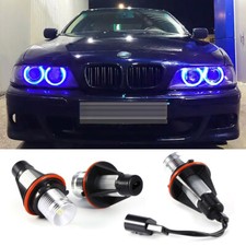 2x Blue Tuning Halo Ring Led Angel Eye Light Bulbs For Bmw M5 E39 E60 E61 X5 E53 2x Blue Tuning Halo Ring Led Angel Eye Light Bulbs For Bmw M5 E39 E60 E61 X5 E53