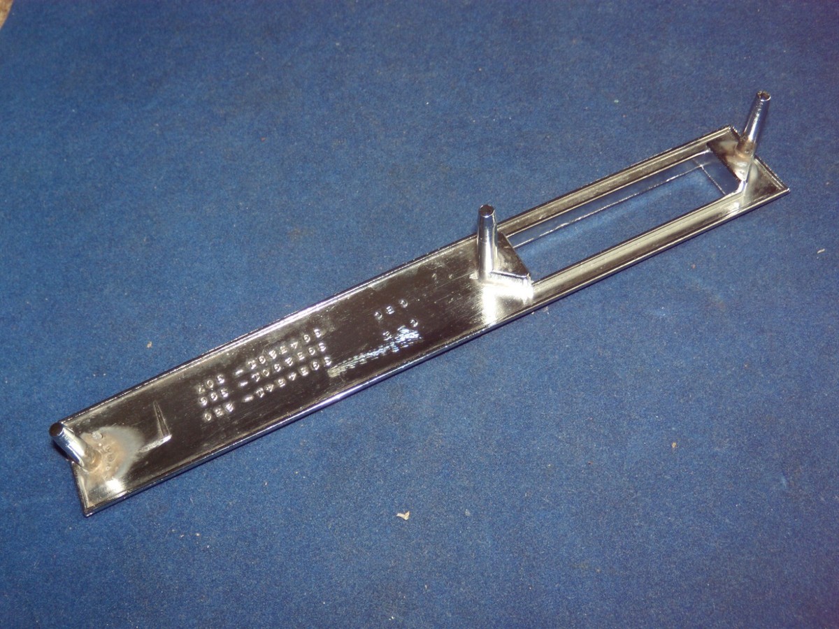 1969 Chevelle NOS Left Front Side Marker Bezel with 307 Emblem GM