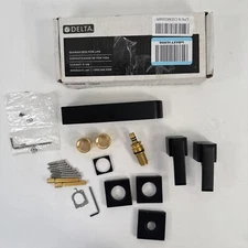 Delta Ara Wall Mount Lavatory Faucet Trim Matte Black T3567LF-BLWL