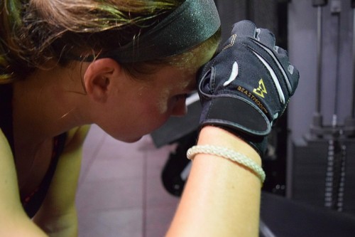 Bionic Beast Mode Women's Full Finger Fitness Lifting Gloves - Workout Gym Glove - Picture 4 of 7