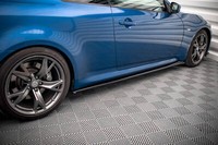Maxton Design Seitenschweller Ansatz (Paar) Passend FüR Infiniti G37 Coupe Schwa