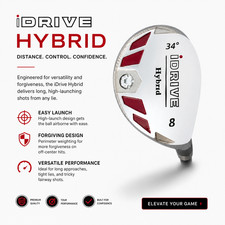 1 IDRIVE Hybrid Irons your choice 1 2 3 4 5 6 7 8 9 PW SW LW Graphite or Steel