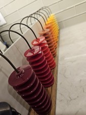 Mid-Century 1954 IDEAL No. 750 Place Value Board Rainbow Abacus