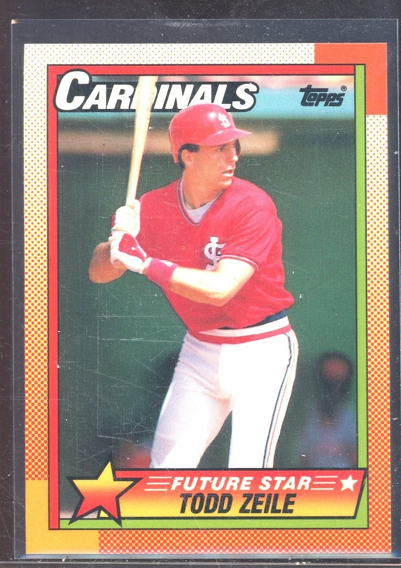 Todd Zeile 1990 Topps Tiffany #162 