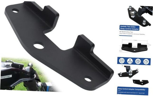 Trailer Hitch Sway Control Adapter, Camper RV Friction Anti Sway Trailer Hitch - Picture 1 of 8